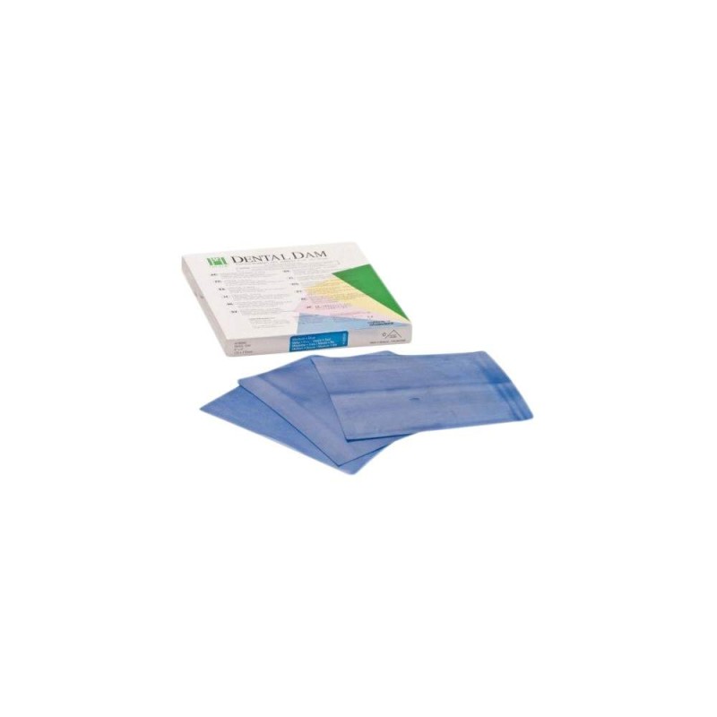 Goma Dique Latex Azul Medio Hygenic