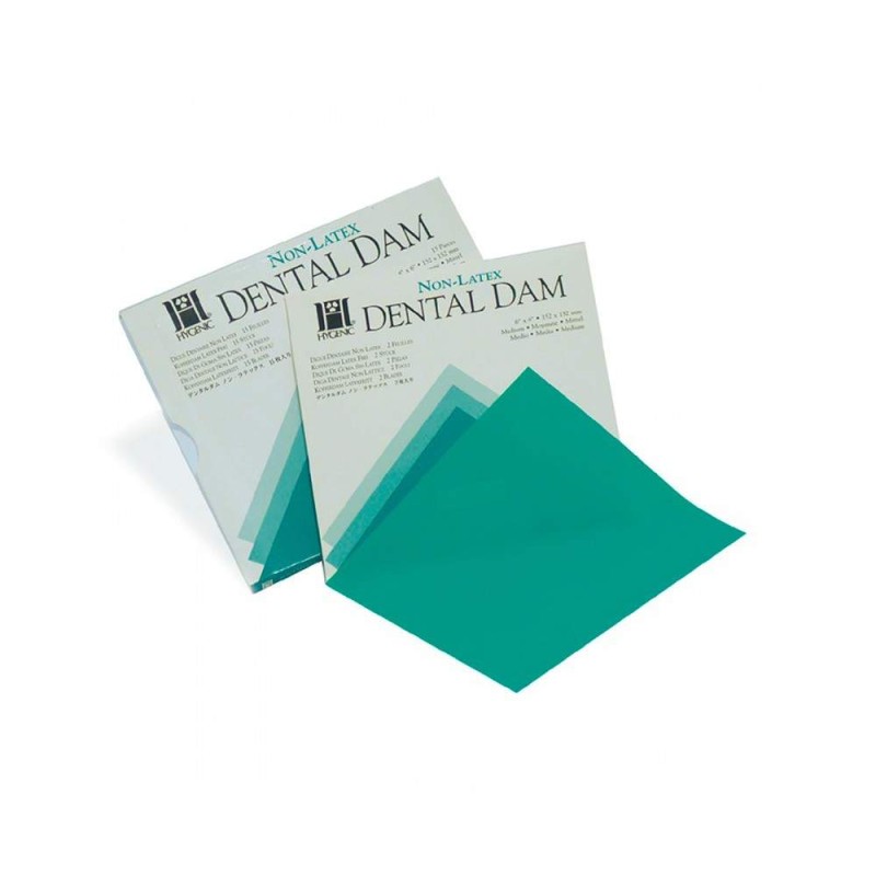 Goma Dique Latex Verde Medio Hygenic