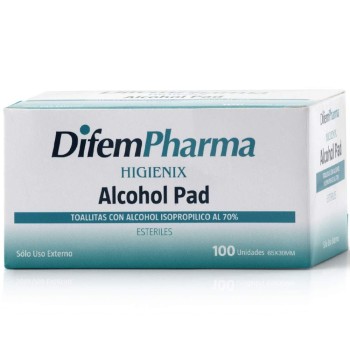 Alcohol Pad Higienix Difem Pharma