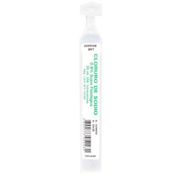 Suero fisiológico 0,9% 20 ml Biosano