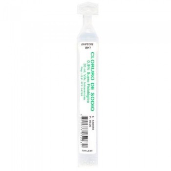 Suero fisiológico 0,9% 20 ml Biosano