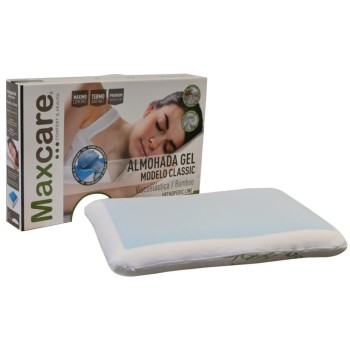 Almohada con gel viscoelástica 63X40X10 Maxcare