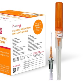 Catéter Intravenoso IV PU Lockguard