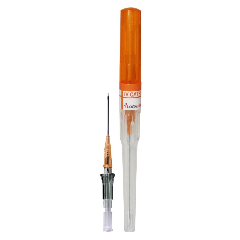 Catéter Intravenoso IV PU Lockguard