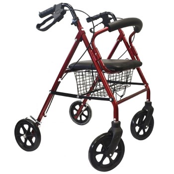 Andador con ruedas y asiento