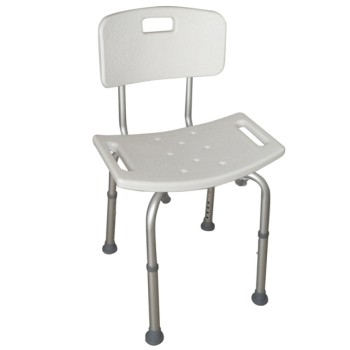 Silla para ducha con respaldo