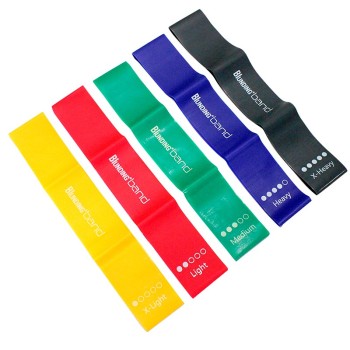 Bandas Elásticas Circular 5 colores Blunding