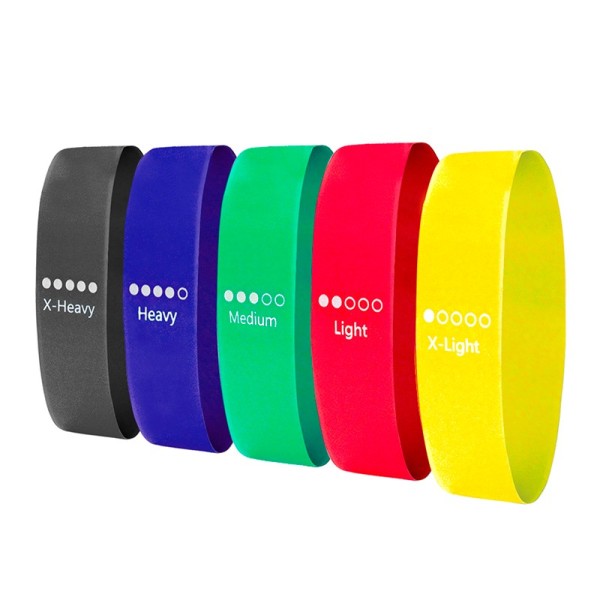 Bandas Elásticas Circular 5 colores Blunding