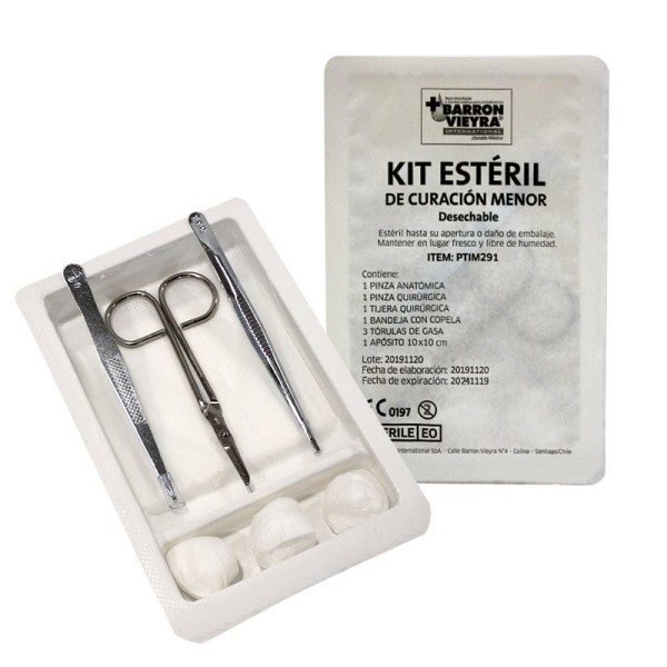 Kit de curación menor estéril