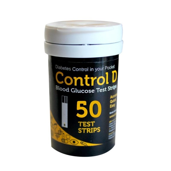 Tiras reactivas para Glucometro Control D