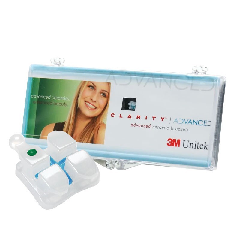 Caso Brackets Cerámicos Clarity™ Advanced 3M™ MBT 5X5 Hk 022