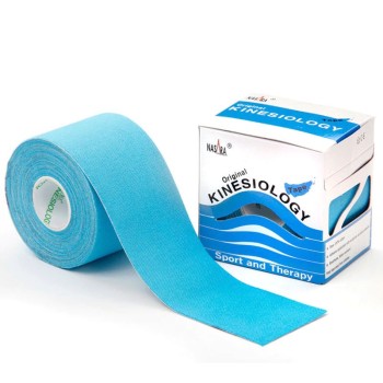 Tape Kinesiologico K Tape 5 cm x 5 mt Azul NTP668 Nasara