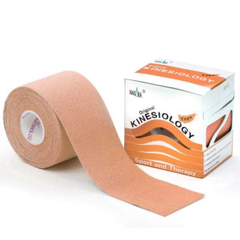 Tape Kinesiologico K Tape 5 cm x 5 mt Beige NTP651 Nasara