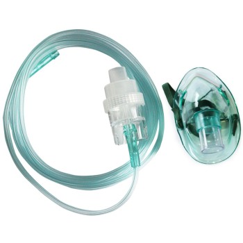Mascarilla Nebulizador Pediatrico con Frasco y Tubo Askot