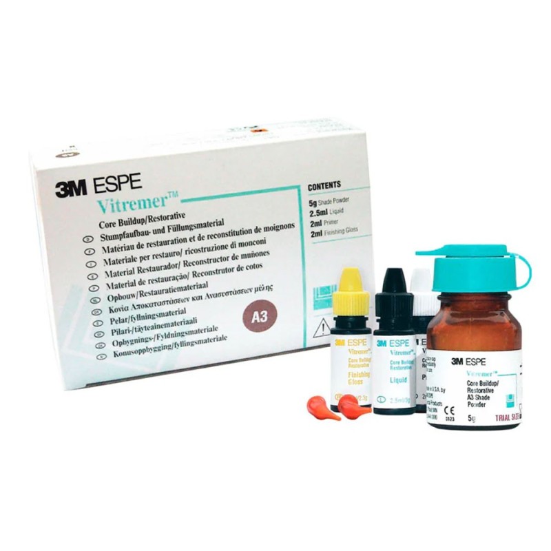 Kit Vitremer 5 grs polvo, 2.5 ml de...