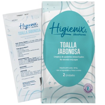 Paño Jabonoso para Aseo Higienix Difem Pharma