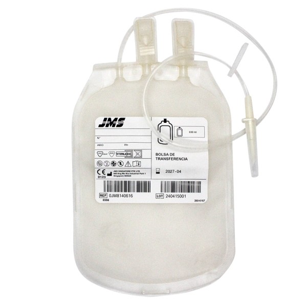 Bolsa de Transferencia de sangre 600 ml JMS