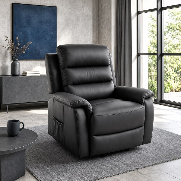 Sillón Reclinable Berger TheraLift TM3004 TheraMart con Elevación, Masaje y Calor