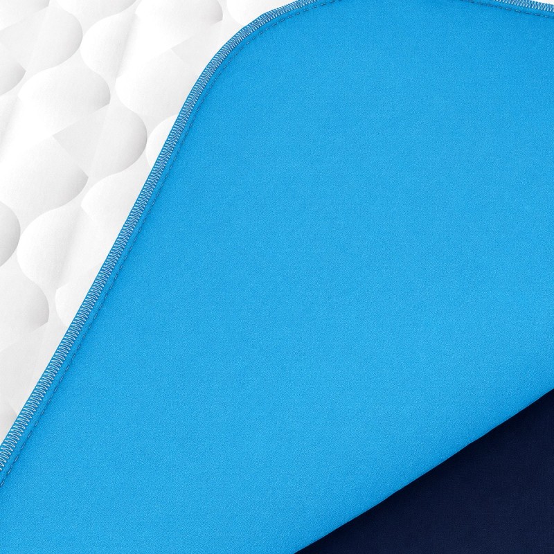 Detalle de la capa impermeable del Protector Theratransfer TM1200, con terminación resistente y superficie protectora