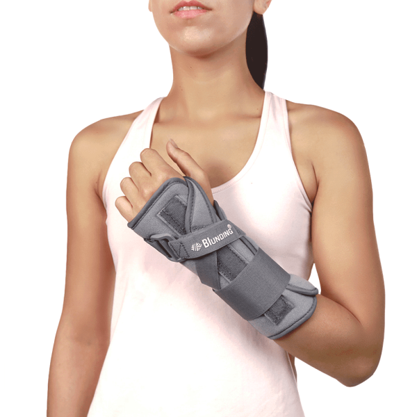 Muñequera inmovilizadora con férula palmar y dorsal Blunding