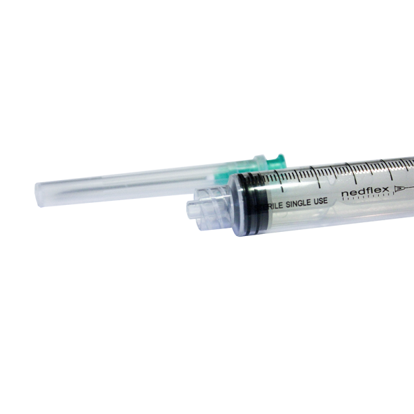 Jeringa 5CC con aguja 21G X 1 ½" Nedflex