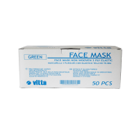 Mascarilla 3 pliegues con elástico Vitta