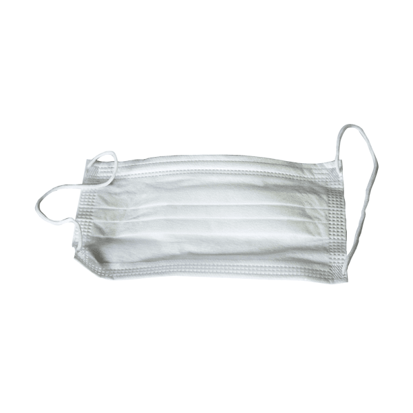 Mascarilla 3 pliegues con elástico redondo Vitta