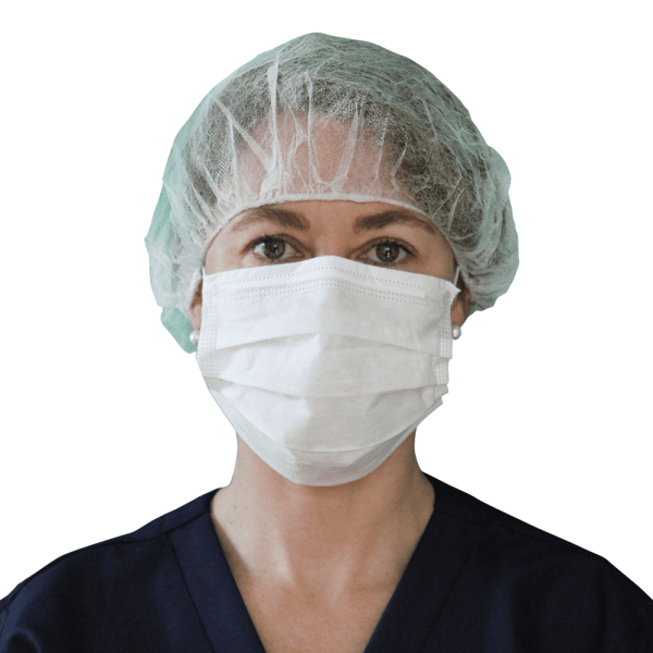 Mascarilla 3 pliegues con elástico redondo Vitta