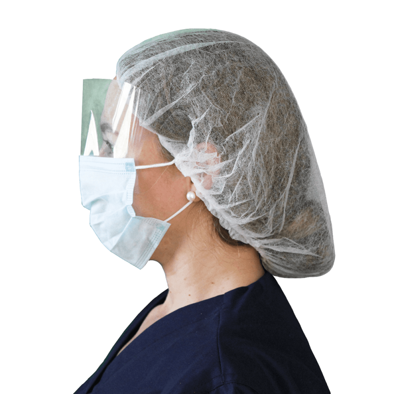 Mascarilla visor 3 pliegues con...