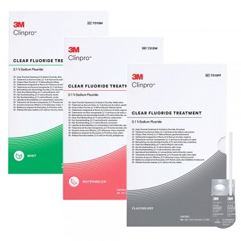 Clinpro Clear 3M Tratamiento con Fluoruro Transparente 100 un